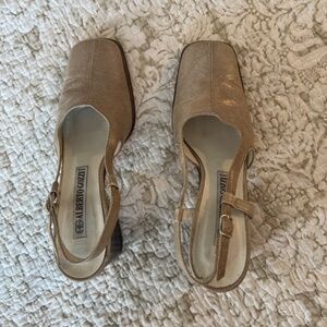 Alberto Gozzi Italian stacked heels